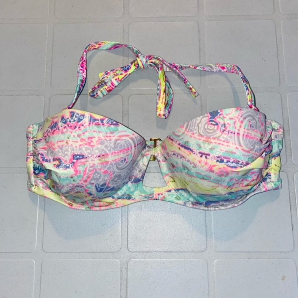 Pastel Color Bikini Top